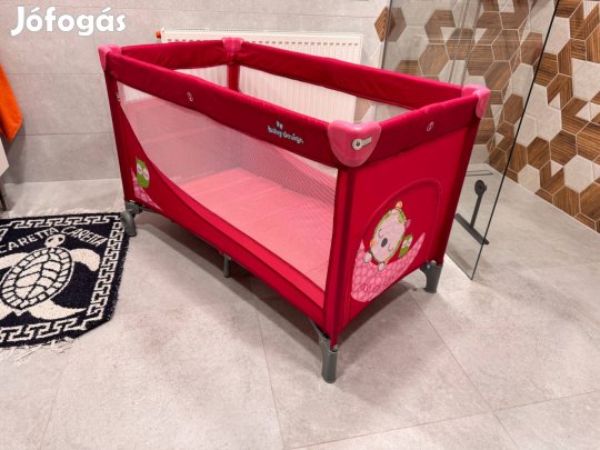 Utazóágy, pelenkázó feltét és kókusz matrac