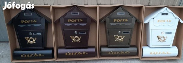 Utcai postaláda újságtartóval,több színben lengyel minőség