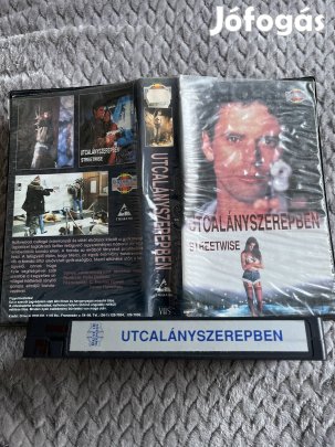 Utcalányszerepben akció vhs 