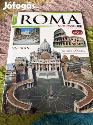 Útikönyv DVD-vel Róma
