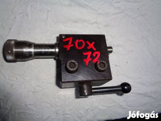 Ütköző síkköszörű eszterga gyári nóniuszos állítható gép ütköző