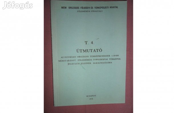 Útmutató földmérési topográfiai térképek jelkulcsi jeleinek