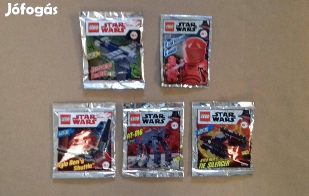 Utolsó Jedik Star Wars LEGO 75188 Elit testőr 75256 AT-M6 TIE Silencer