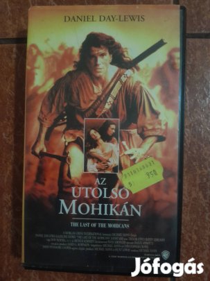 Utolsó Mohikán VHS Film 
