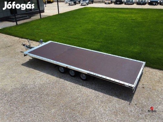 Utolsó darab akcióval új autószállító utánfutó (3500kg) rendszámmal!