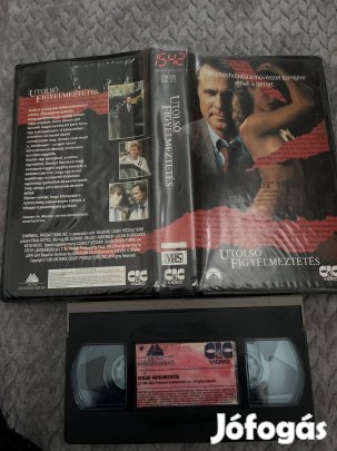 Utolsó figyelmeztetés vhs nagytok akció