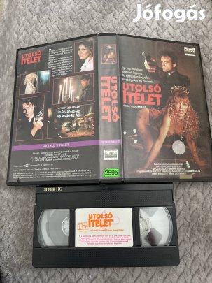 Utolsó ítélet vhs nagytok thriller