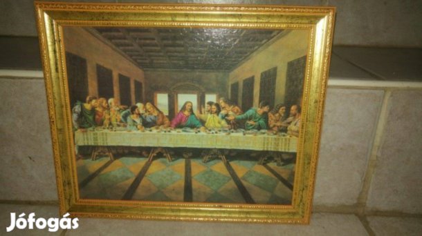 Utolsó vacsora című kép 24x29cm
