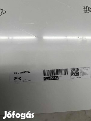 Utrusta fehér Ikea polc 60 szor 37 új