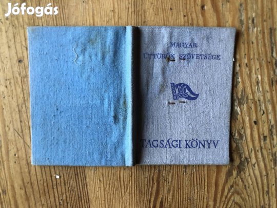 Úttörő tagkonyv 1000 Ft 