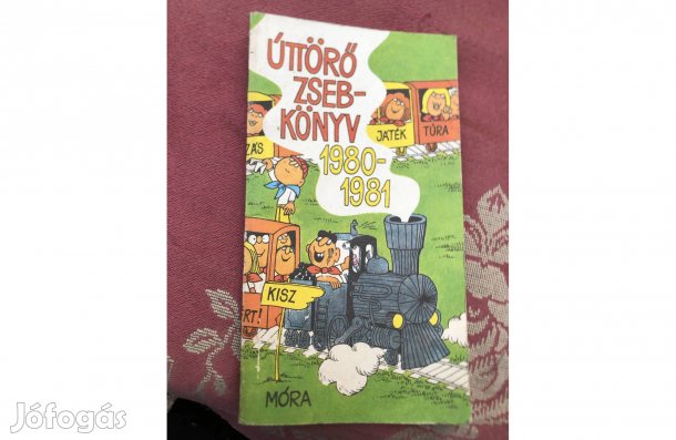 Úttörő zsebkönyv 1980-81-es 1500 Ft