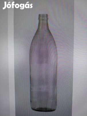 Üveg 1 l - alu kupakkal(szörp, paradicsomlé)