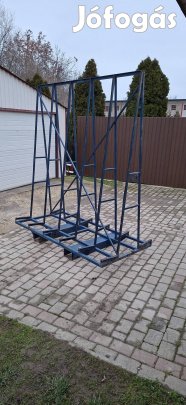 Üveg, Ablak szállító kaloda, állvány.