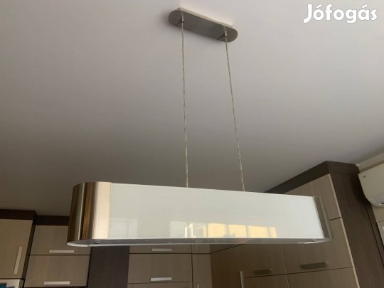 Üveg , fém függőlámpa