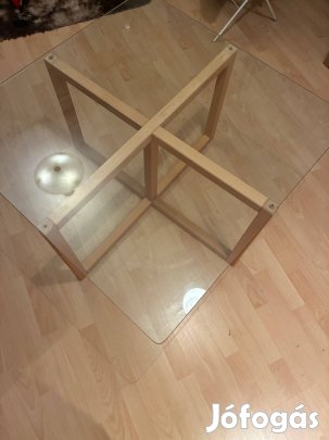 Üveg asztal alkuképes áron