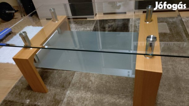 Üveg asztal eladó 100x60 - as