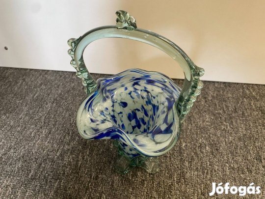 Üveg dísztárgy, lakás dekoráció