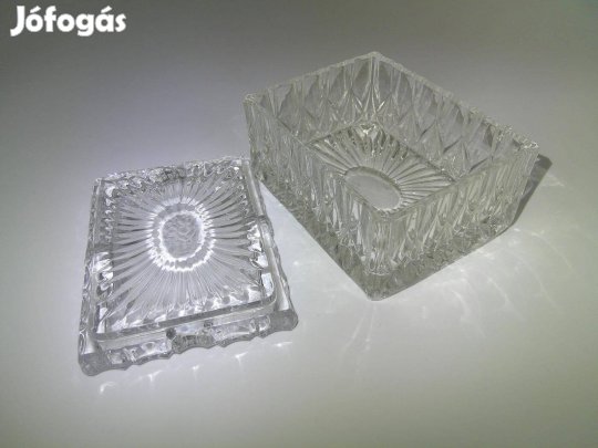 Üveg fedeles doboz ( Hibás )