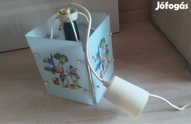 Üveg gyerek csillár