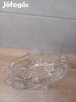 Üveg gyümölcskosár 