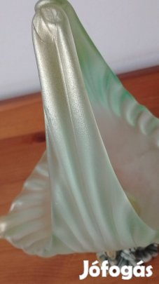 Üveg gyümölcsös tál 