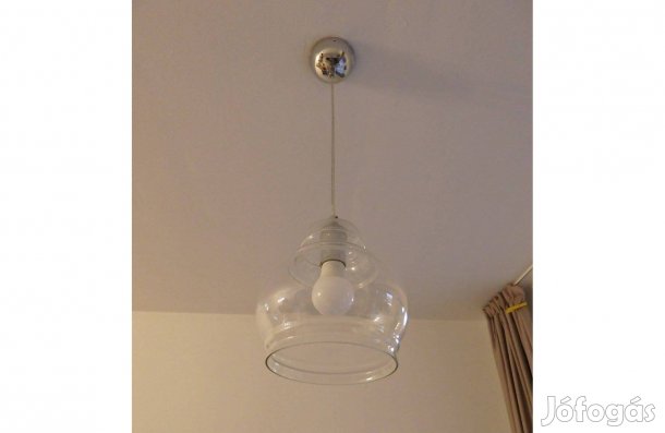 Üveg mennyezeti lámpa eladó ár: 3000 Ft
