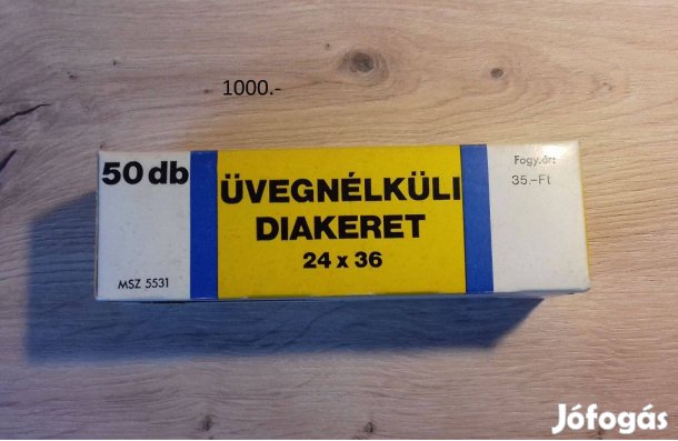 Üveg nélküli diakeret 24X36