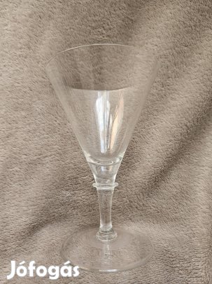 Üveg pohár,6db!
