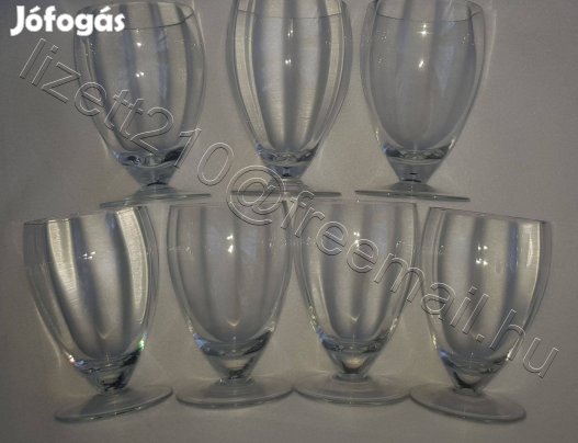 Üveg pohár likőrős pohár szett 11 db egyben