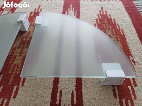 Üveg polc eladó