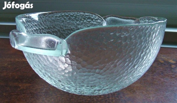 Üveg salátás tál