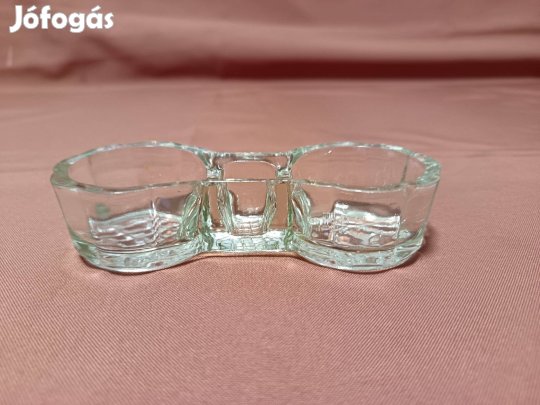Üveg sótartó eladó !