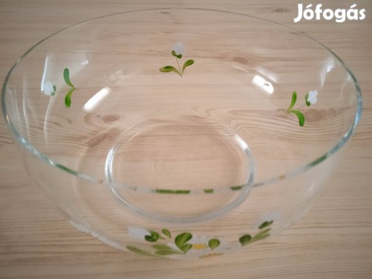 Üveg tál eladó