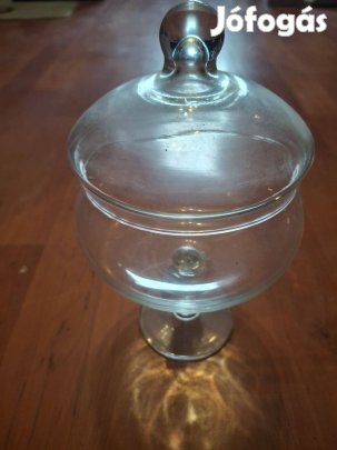 Üveg tároló edény