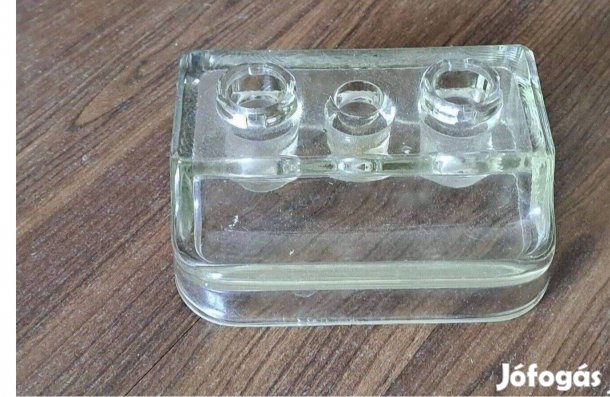 Üveg tolltartó és tintatartó