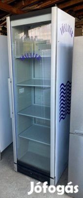 Üvegajtós hűtő, italhűtő - 400 L