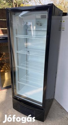 Üvegajtós hűtő, italhűtő - zárható