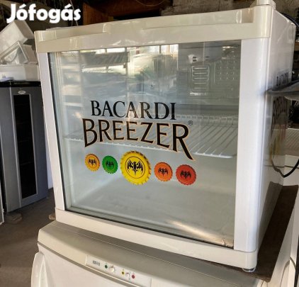 Üvegajtós hűtő, minibár - 50 L