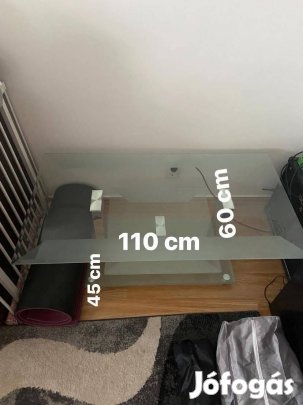 Üvegasztal Használt