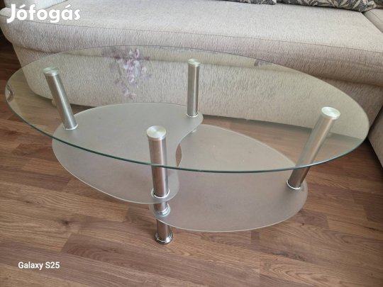 Üvegasztal eladó!