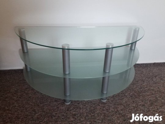 Üvegasztal jó állapotban!