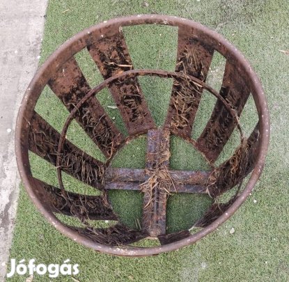 Üvegballon tartó fém kosár