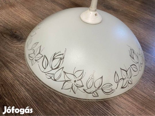 Üvegbúrás függőlámpa