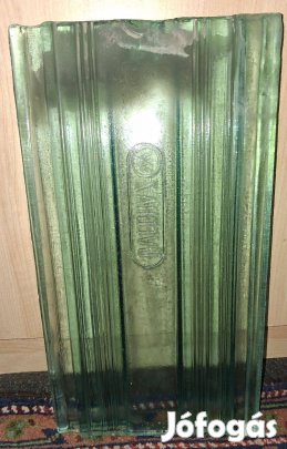 Üvegcserép, cserép üvegből Üvegház felirattal