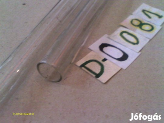 Üvegcső eladó. (D-0081)