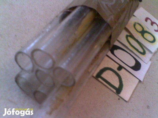 Üvegcső eladó. (D-0083)