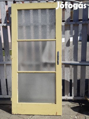 Üveges ajtólap 87x196cm balos