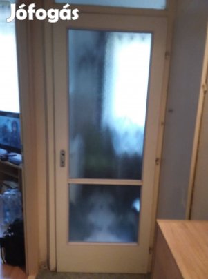 Üveges konyhaajtó 202*77