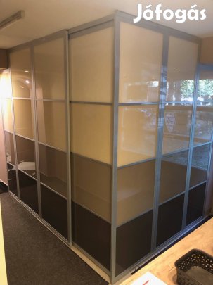 Üveges térelválasztó (7 elemes )