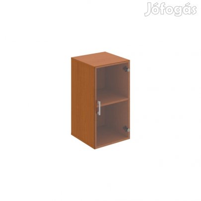 Üveges vitrin Drive D2 4002 cseresznye